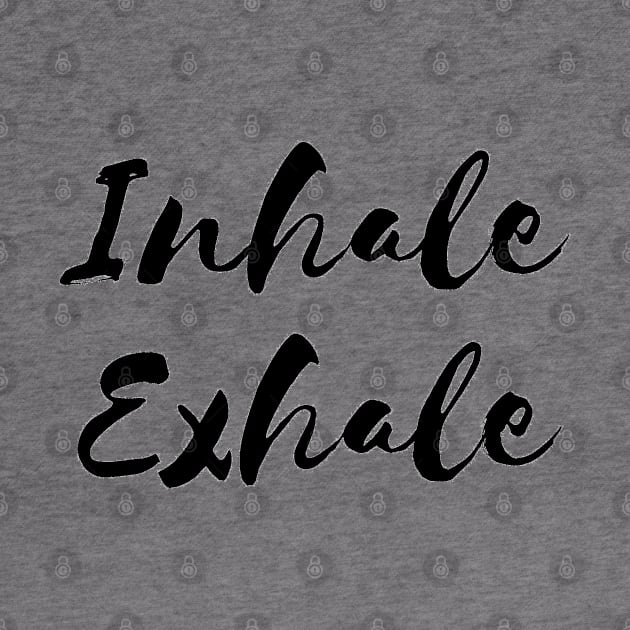 Inhale Exhale by Flamingo Design